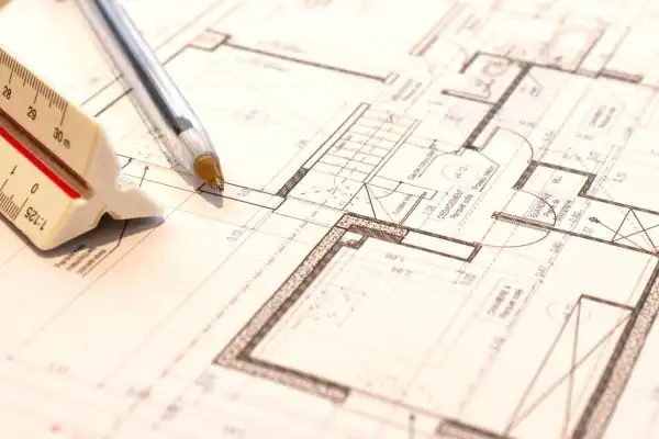 Image of architect Thatcham drawings
