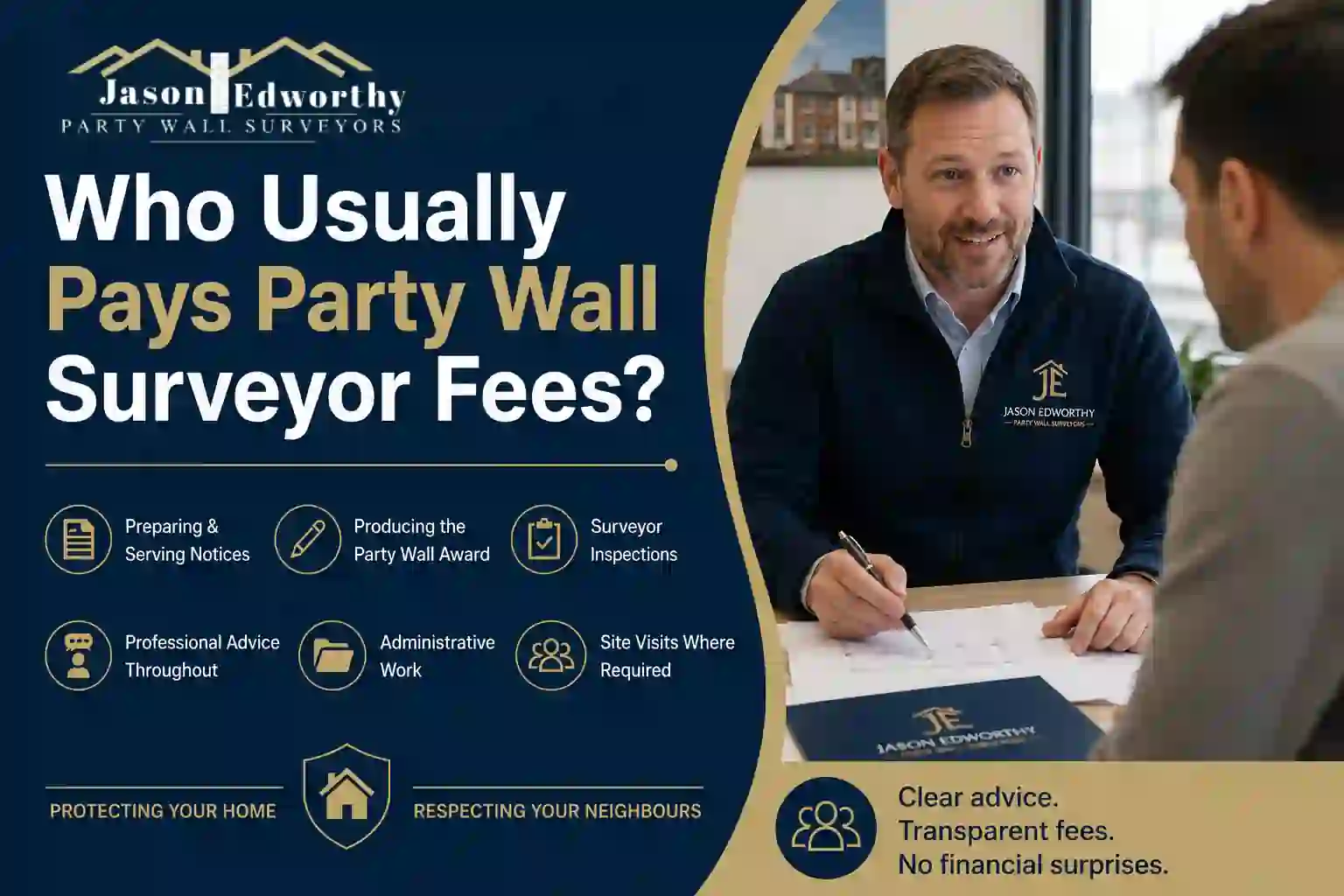 Who Usually Pays Party Wall Surveyor Fees Thatcham?
