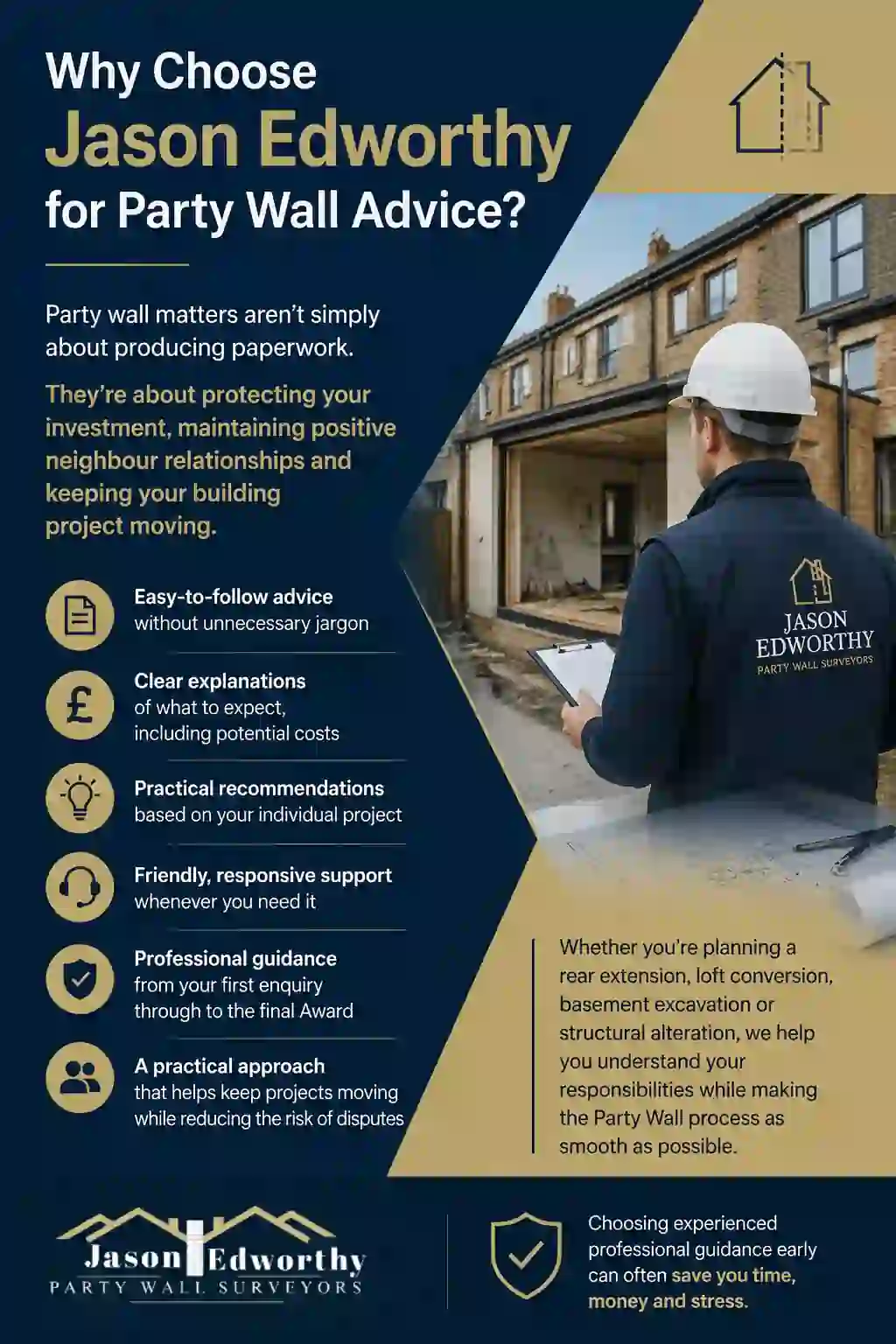 Why Choose Jason Edworthy for Party Wall Advice Thatcham?